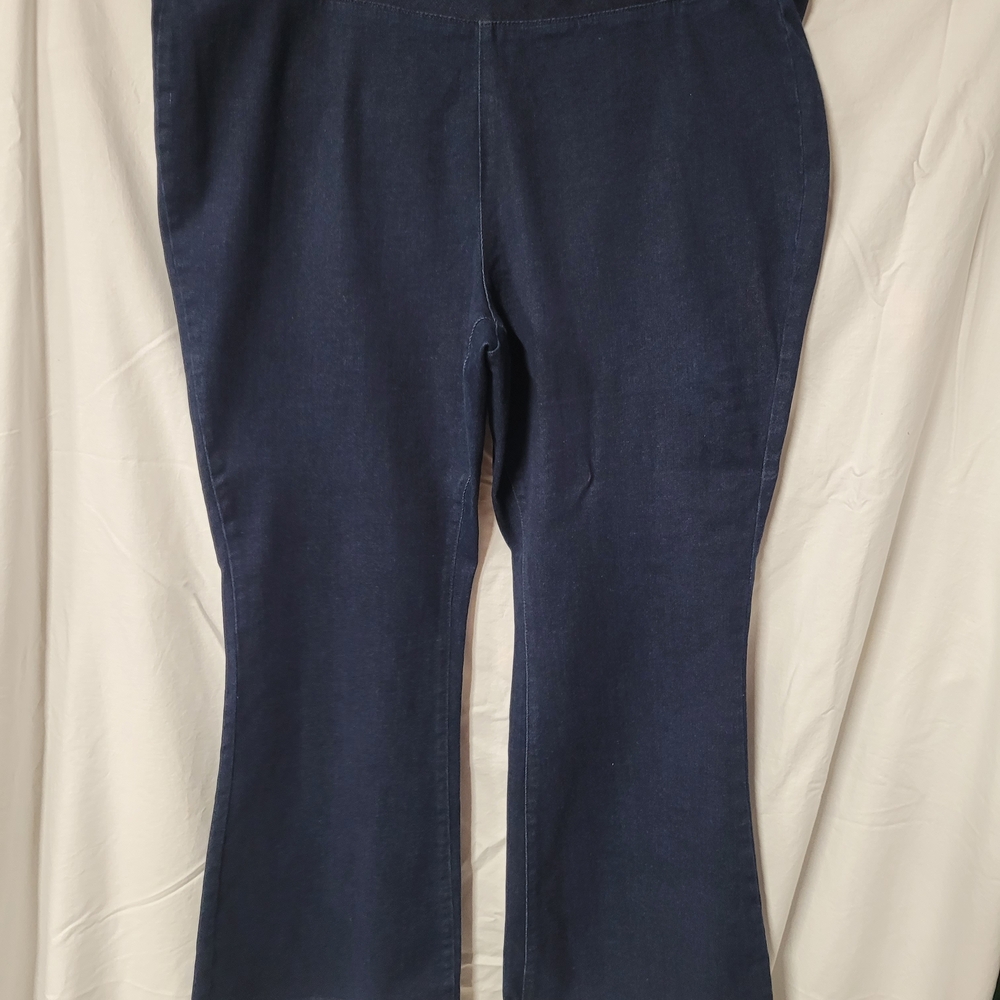 Maurices Dark Blue Flare Pants